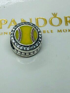 ✨🔥Pandora Softball Bead Charm